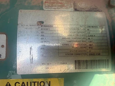 Used 2015 CUMMINS 400 KW Portable Generators California US | Mittry Construction #1363441