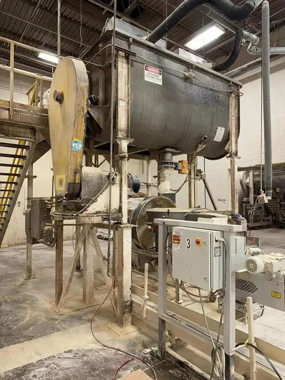 Used RIBBON BLENDER 135 CUBIC FEET Ribbon Blenders Pennsylvania US | Global Equipment International, LLC #880491