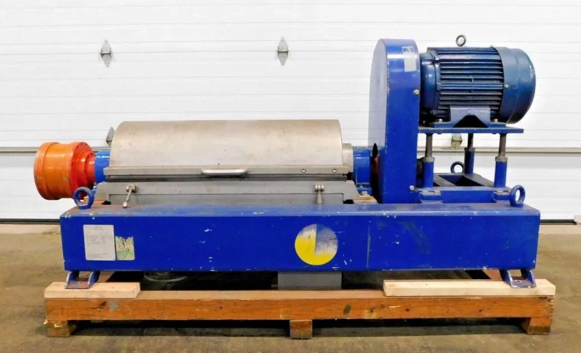 Alfa-Laval NX 414B-31G decanter centrifuge, 316SS.