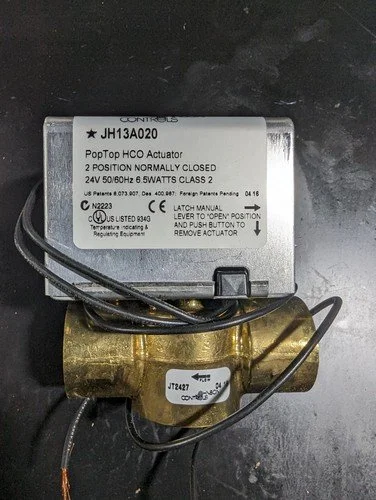 Johnson Controls JT2427H13A020 Actuated Valve Assembly JT2427