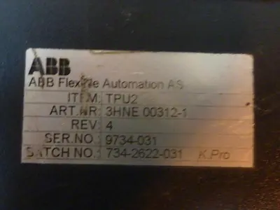 USED ABB 3HNE 00312-1