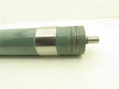 Hytrol 24" Conveyor Crowned Take-up/Tail Pulley 4"x 20-1/4"W 1" Shaft