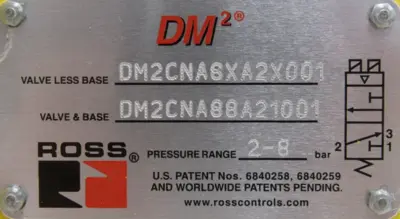 NEW ROSS DM2CNA88A21001 VALVE DM2CNA8XA2X001 80339632 30439703