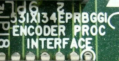 USED GENERAL ELECTRIC 53IXI34EPRBGGI ENCODER PROCESS BOARD