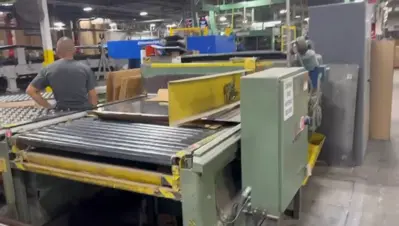 1995 LANGSTON Saturn III Flexo Folder Gluer | Corrugated Machinery Brokers (13)