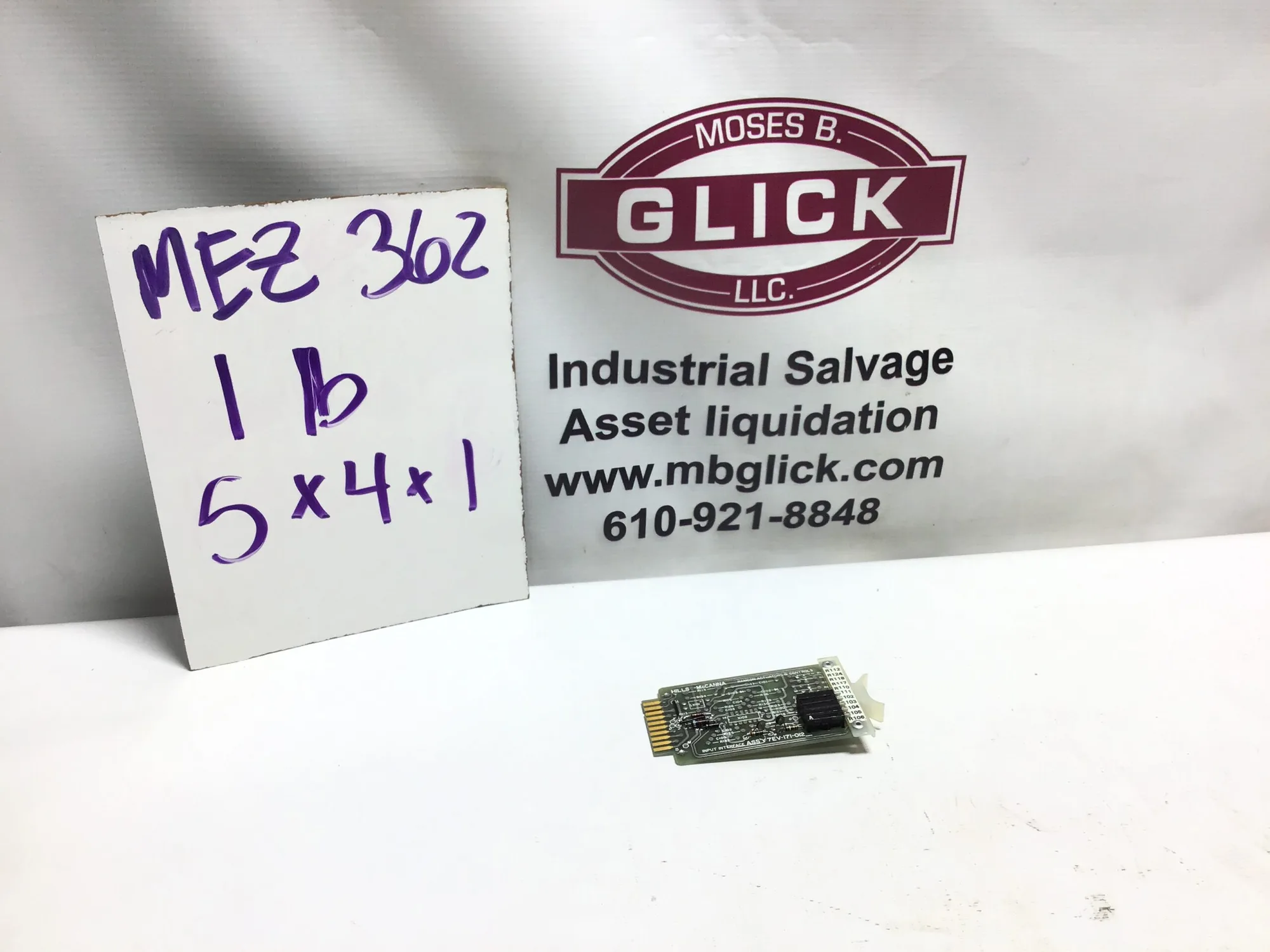 Hills McCanna 15-41-713 7EQ-023-0020 REV A PC CIRCUIT BOARD MODULE