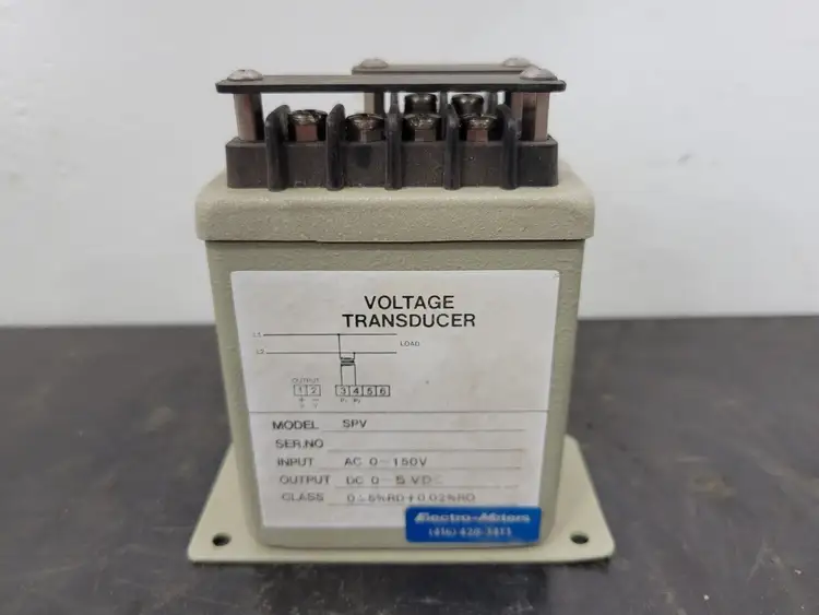 Used ELECTRO METERS SPV Misc Electrical & Power Parts British Columbia CA | Lenmark #254687