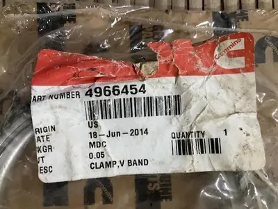 Cummins V Band Clamp PN 4966454
