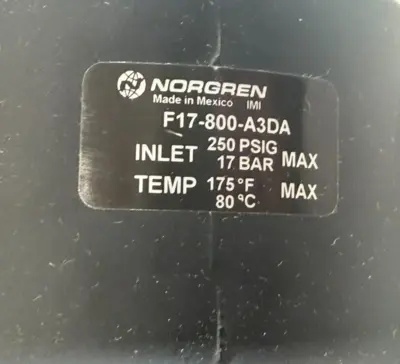 NEW NORGREN F17-800-A3DA PNEUMATIC FILTER F17800A3DA