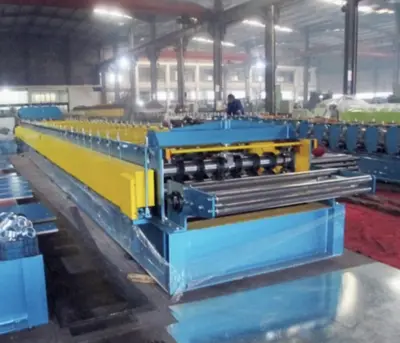 Metal Decking Roll Forming Machine - Saudi Arabia