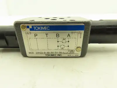 Tokimec DGMC2-3-AB-BW-BA-BW-41J-JA20 Dual Stackable Relief Valve