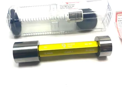 USED VERMONT GAGE TRILOCK GO/NO-GO ASSEMBLY STEEL CLASS X 35.99+MM/36.03-MM