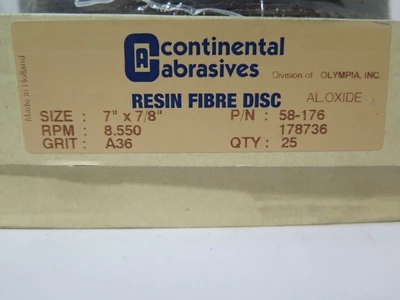 Continental Abrasives 56-176 Other Abrasives | Amiron Machinery (2)