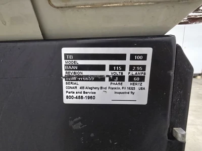 400 LB/HR Conair TB-100 4 Component Gravimetric Blender