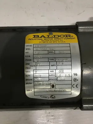 Baldor C0P3440 Electric Motor with Grove Gear