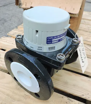 USED UNUSED CARLTON INLINE FLOW METER C-200 EC