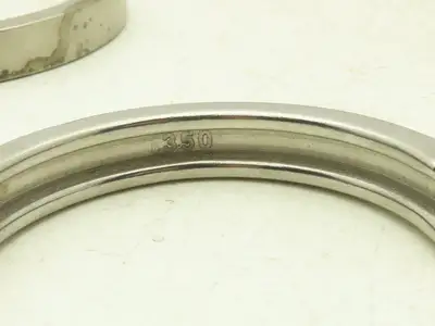Tri Clover 3"/4" 3" Sanitary Tri Clamp 11 Single & Double Pin/ 5 - 4" Lot of 16