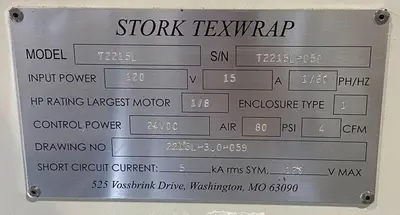 USED TEXWRAP 2215L