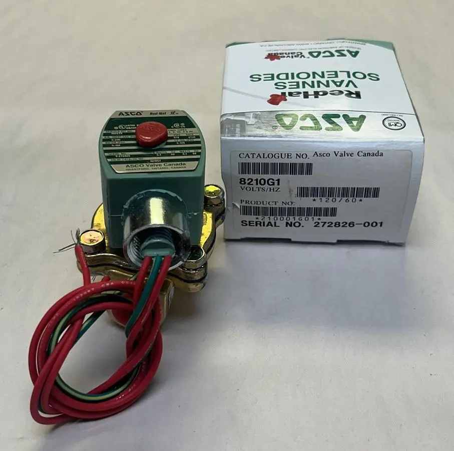 New | in-Stock ASCO 8210G1 Solenoid Valves Ohio US | Surplus Asset Holdings #1236117