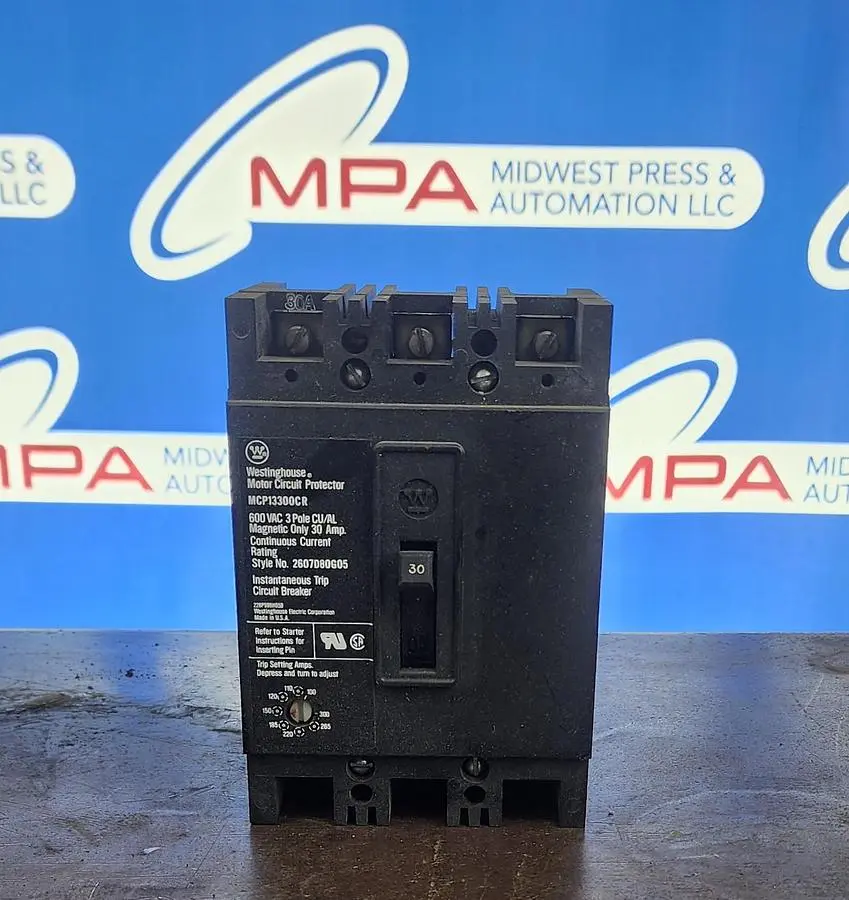 USED WESTINGHOUSE MCP13300CR
