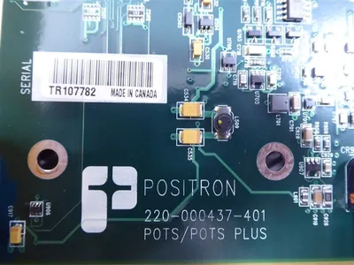 Positron 751322 Teleline Isolator Expandable POTS 220-000437-401 Rev. 16 Used