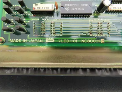 Nissei NC-8000F Operator Control Panel Injection Molding
