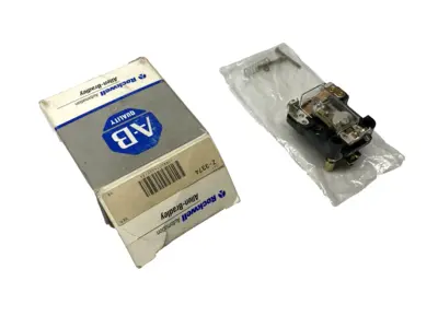 USED ALLEN-BRADLEY CONTACT BLOCK FOR TIMING RELAY