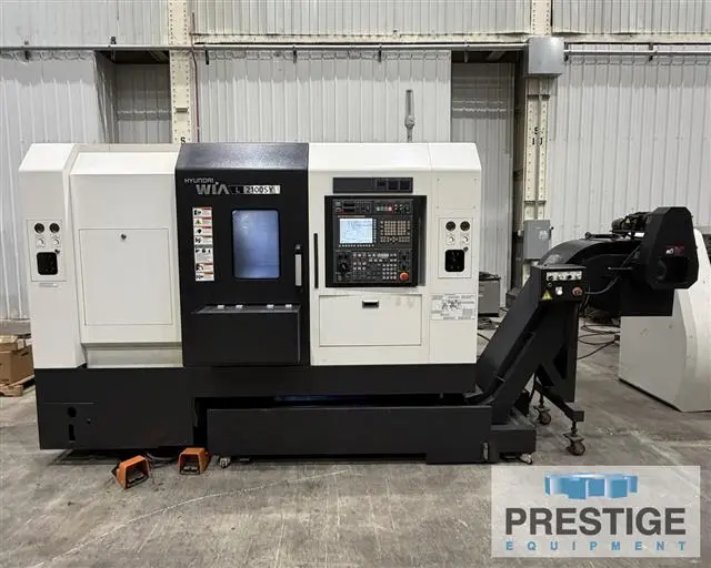 Used 2018 HYUNDAI WIA L2100SY CNC Lathes New York US | Prestige Equipment #715569