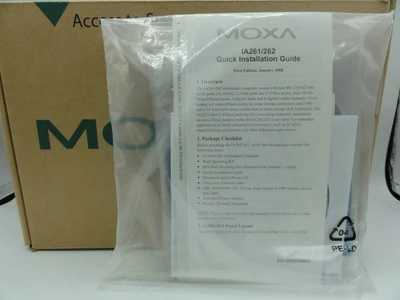 Moxa IA261-1-CE/US/EU V1.2 Embedded Computer Module w/ Guide, Software & P.S.