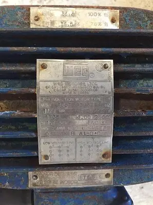 USED (MOTOR) WEG 145T 0394