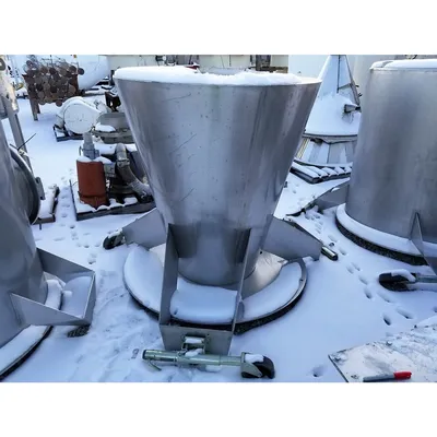 Used 15 cubic foot Anderson & Dahlen Stainless Steel Hopper