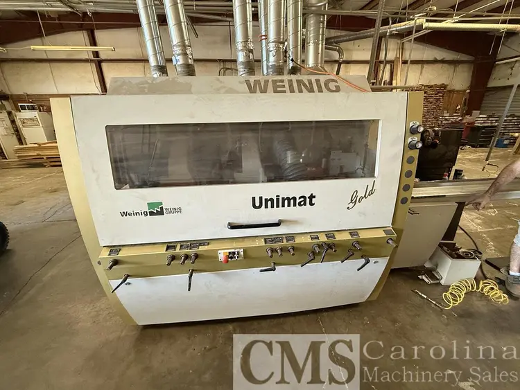 Used 2006 WEINIG UNIMAT GOLD MOULDER Woodworking Moulders North Carolina US | CAROLINA MACHINERY SALES #1336275