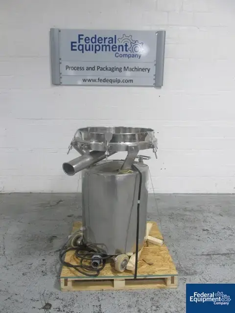 Used STM SAMS Techno Mech 30" STM Sieve, S/S Circular Screeners Ohio US | Federal Equipment Company #131361