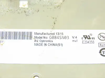 AU Optronics G084SN03 HMI Control Touchscreen Panel 200mm X 145mm