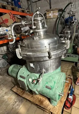 Westfalia SAMP 15036 hermetic clarifier, 316SS.