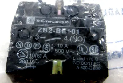 NEW LOT OF 9 TELEMECANIQUE ZB2BE101 CONTACT BLOCK