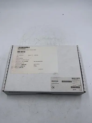 New | in-Stock BALLUFF BALLUFF BN1009K Misc Electrical & Power Parts | ND Industrial Surplus #1214741