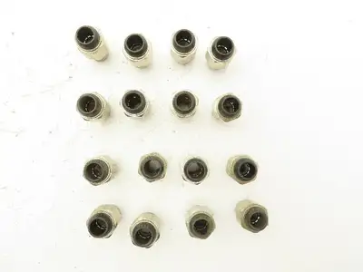 Parker W68PLP-12M-6R Prestolok Push To Connect 12mm x 3/8" BSPT Lot of 16