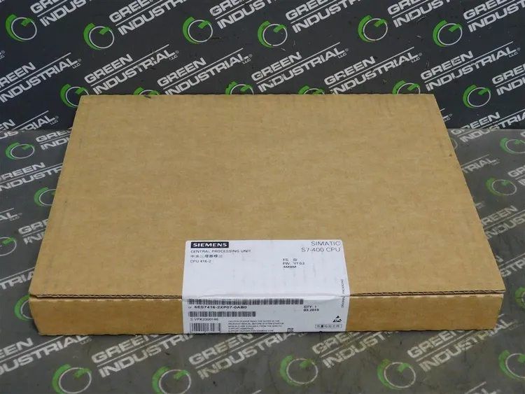 Used SIEMENS 6ES7416-2XP07-0AB0 PLC Processors Wisconsin US | Green Industrial #666913