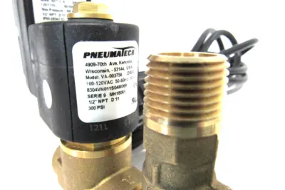 NEW PNEUMATECH 4477-C-S TIMED DRAIN VALVE W/VA-003758 4477CS