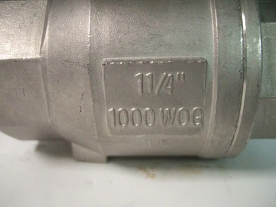 AUTOMATOR Model 085 N 98101744 145 PSI Actuator Valve 1000 WOG 11/4"