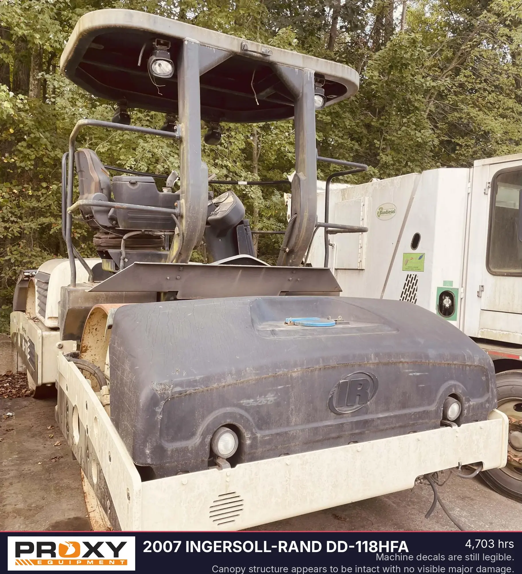 Used 2007 INGERSOLL-RAND DD-118HFA Tandem Rollers New Jersey US | Proxy Equipment #1385244