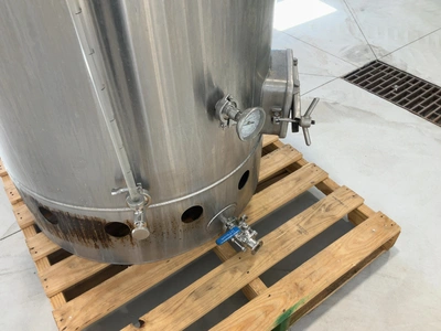 Used PSYCHO BREW DIRECT-FLAME BREW KETTLE/ MASH TUN 3.5BBL Brewing Equipment Michigan US | Miedema Asset Management Group #1580122