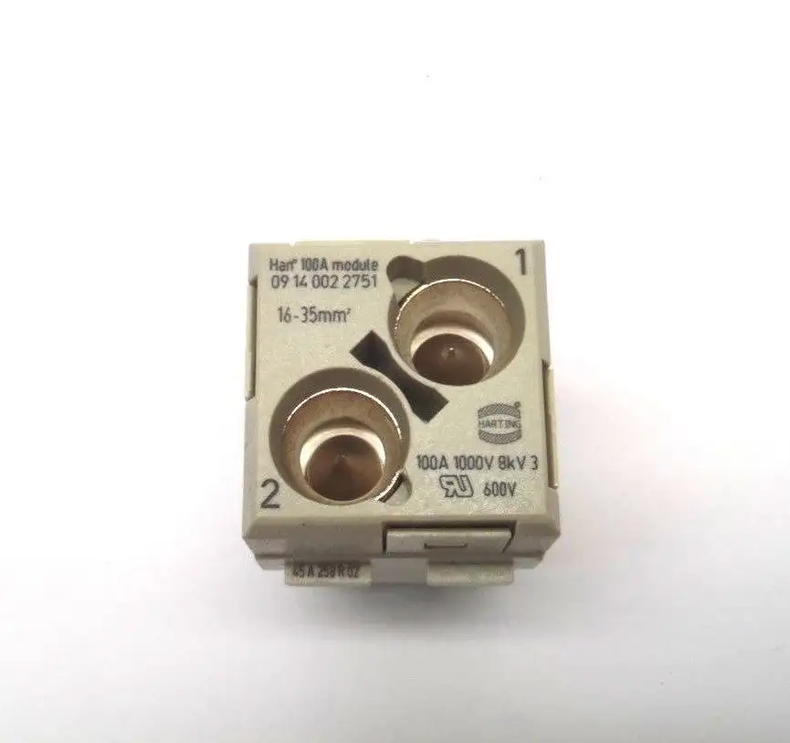 New | in-Stock HAN 100A AXIAL MODULE FEMALE 16-35 MM² Industrial Controls | Maverick Industrial Sales #1109679