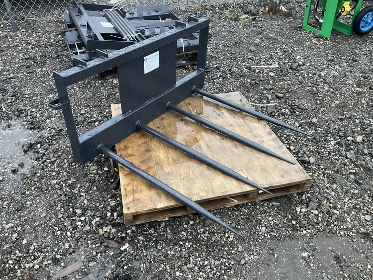 Used JCT SKID STEER BALE SPEAR WITH 4 TINES Bale Spears | Miedema Asset Management Group #796866