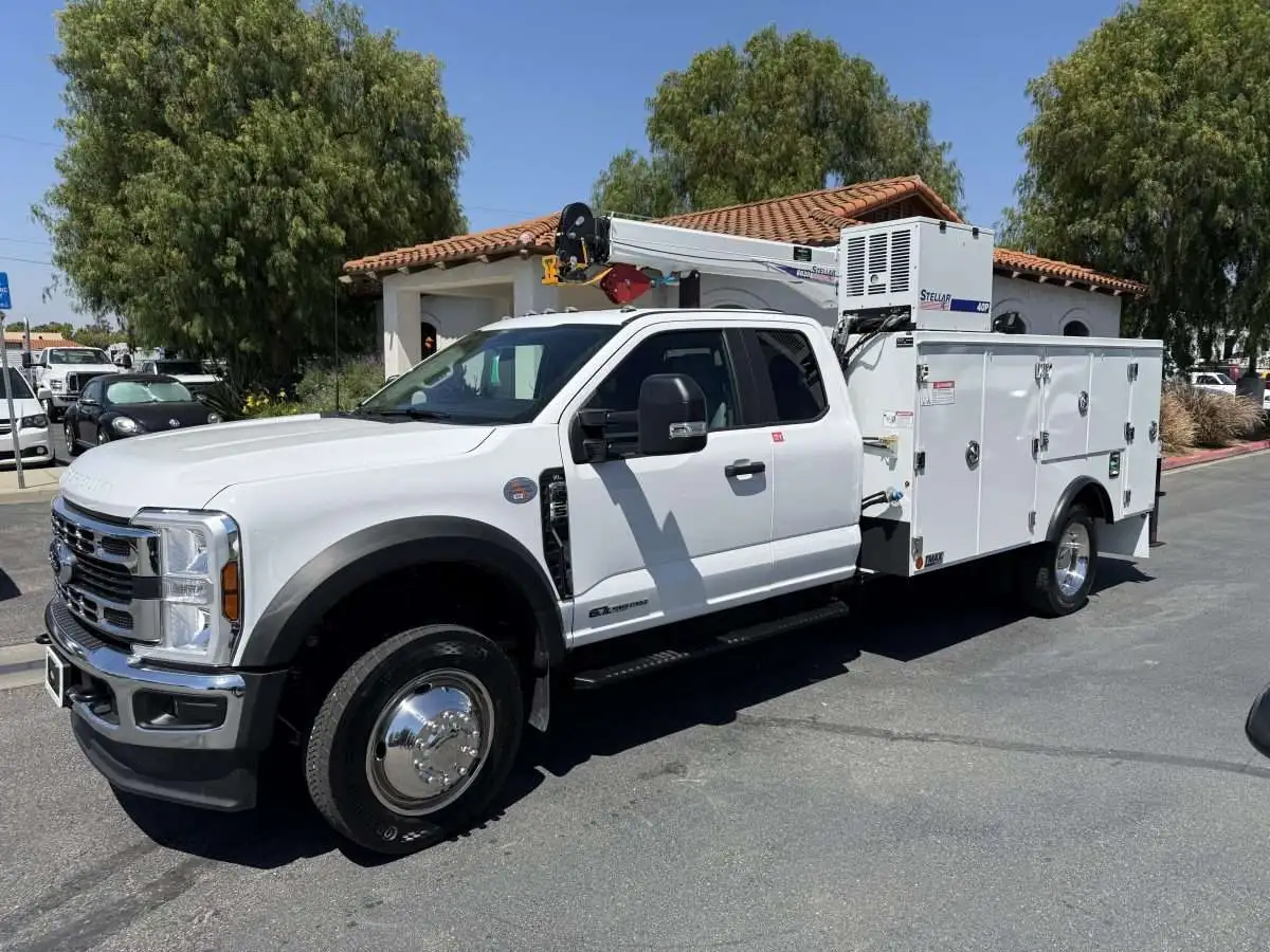 New | in-Stock 2026 FORD F550 SUPER CAB Service & Utility Trucks California US | Commerce Truck Equipment Sales #1548744
