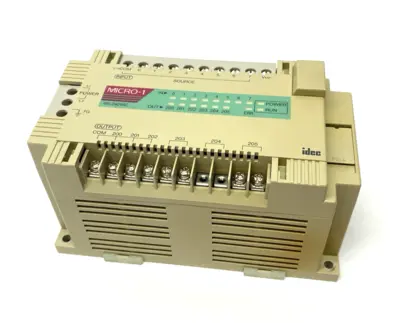 USED IDEC MICRO-1 CPU UNIT 8-INPUTS, 6-OUTPUTS, 600-STEPS PROGRAM CAPACITY