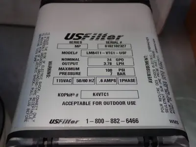 USED USFILTER LMB4T1VTC1 USF