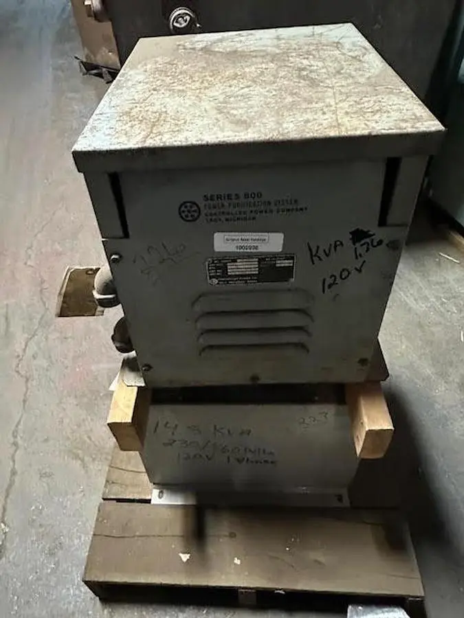 Used CONTROLLED POWER _UNKNOWN_ Transformers | Surplus Asset Holdings #1203140