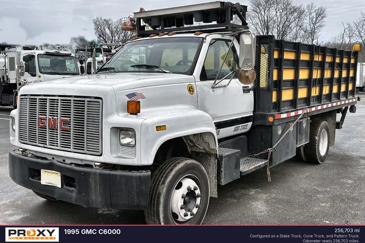 Used 1995 GMC C6000 Flatbed Trucks New Jersey US | Proxy Equipment #1382897